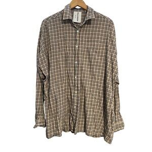 Collusion Oversized Plaid Shirt Size Medium